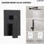  Système de douche à pluie haute pression 10 po, robinet de douche mural avec douchette-75216872
