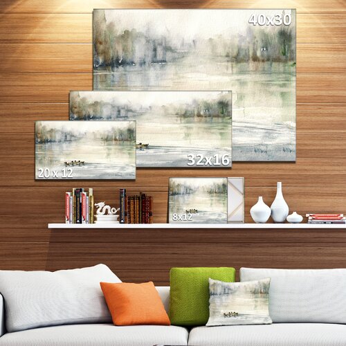 Bless international Ducks In Pond On Canvas Print & Reviews | Wayfair