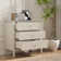 Grande commode 3 tiroirs Amberrae, ensemble de 2