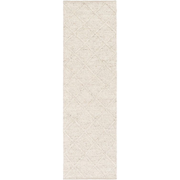 Handmade Beige Rug