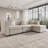 Sadettin L-Shaped Modern Oversized 4-Seater Sofa With Storage Footstool