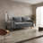 Anacapa 58" Velvet Round Arm Sofa Loveseat-813055686
