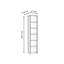 Lanham 220.7cm H Standard Bookcase-1257089008-1257089009
