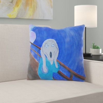 Coussin Beyers Munch Scream