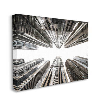" Looming City Buildings Looking Up Urban Architecture " by Kim Allen