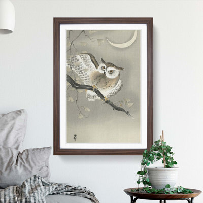Long-Eared Owl by Ohara Koson - Picture Frame Painting Print