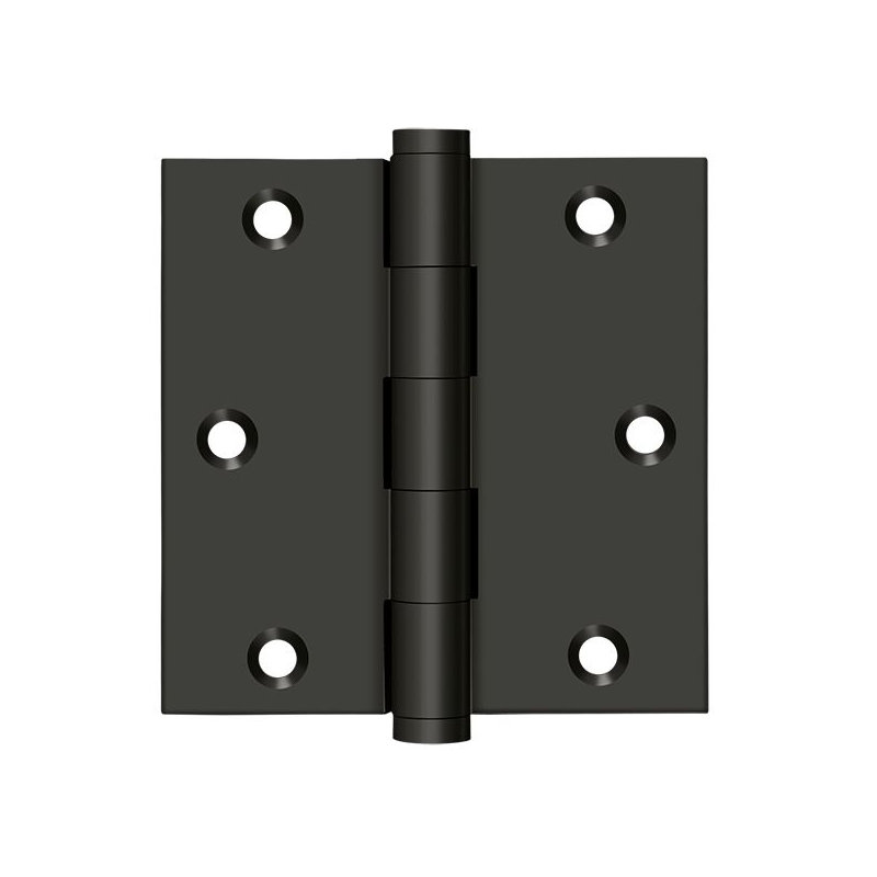 102'' x 102'' Butt Bearing Hinge, Oil-Rubbed Bronze