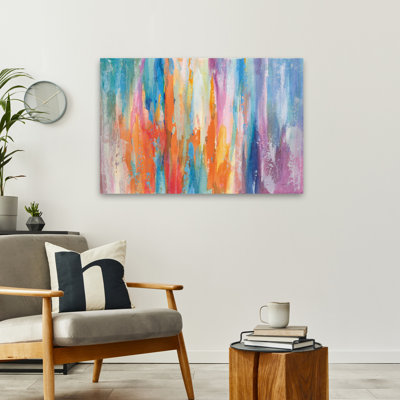 Aqua And Asbtract Riviera Art
