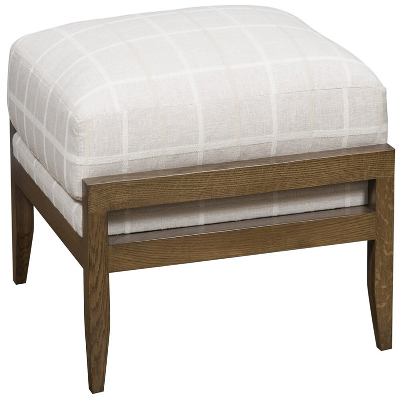 Wainscott Ottoman, Callaloo Cotton, Navajo