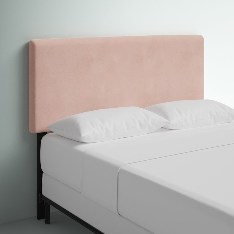 Hetherington Upholstered Headboard, King, Classic Blush Performance Velvet