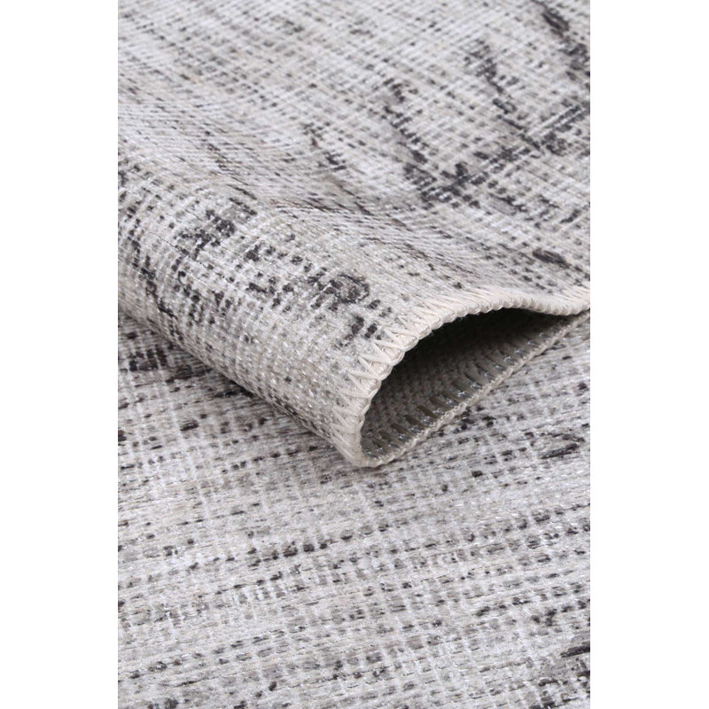 Tapis beige naturel Wild Branches, Rectangle 6 pi 6 po x 9 pi 5 po