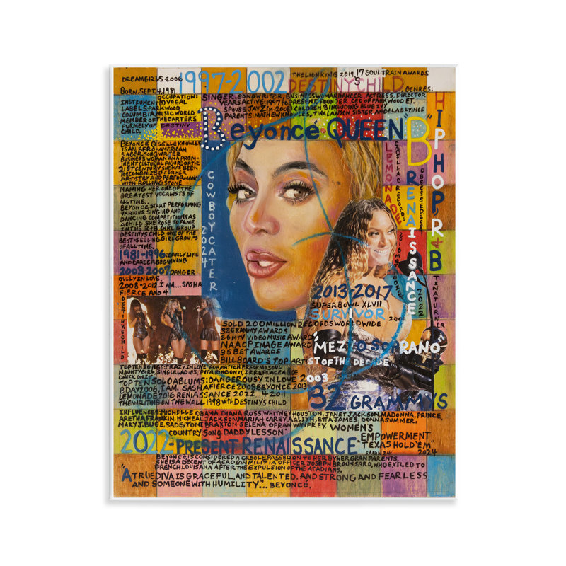 «Beyonce Musician Collage» par Sabin