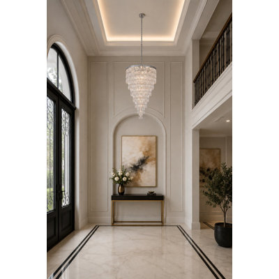 Lustre en cristal 7 lumières Transitional