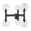 Tête de lanterne noire 6 lumières-83270125-83270126