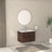 Bathroom Vanity with Sink (Dark Walnut)