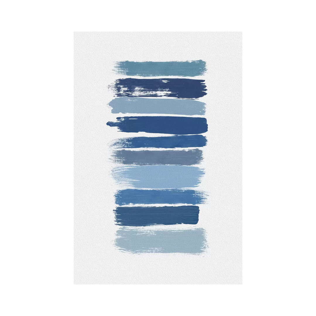 " Ombre Blue " by Orara Studio Painting Print East Urban Home 