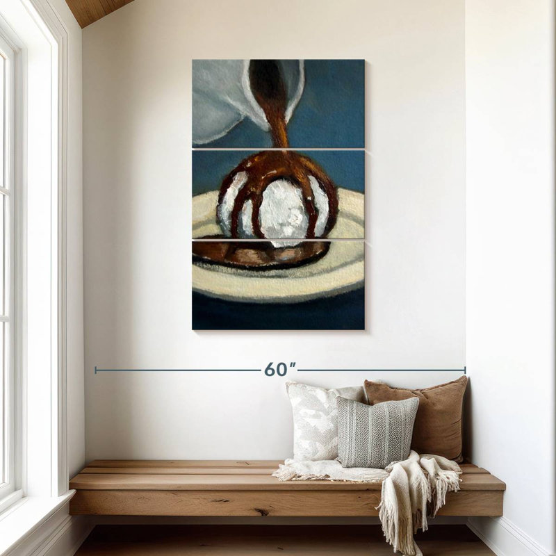 Crème glacée, H 45 po x l 28 po