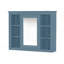 Armoire à pharmacie, armoire de rangement murale pour salle de bain, armoire murale moderne avec miroir