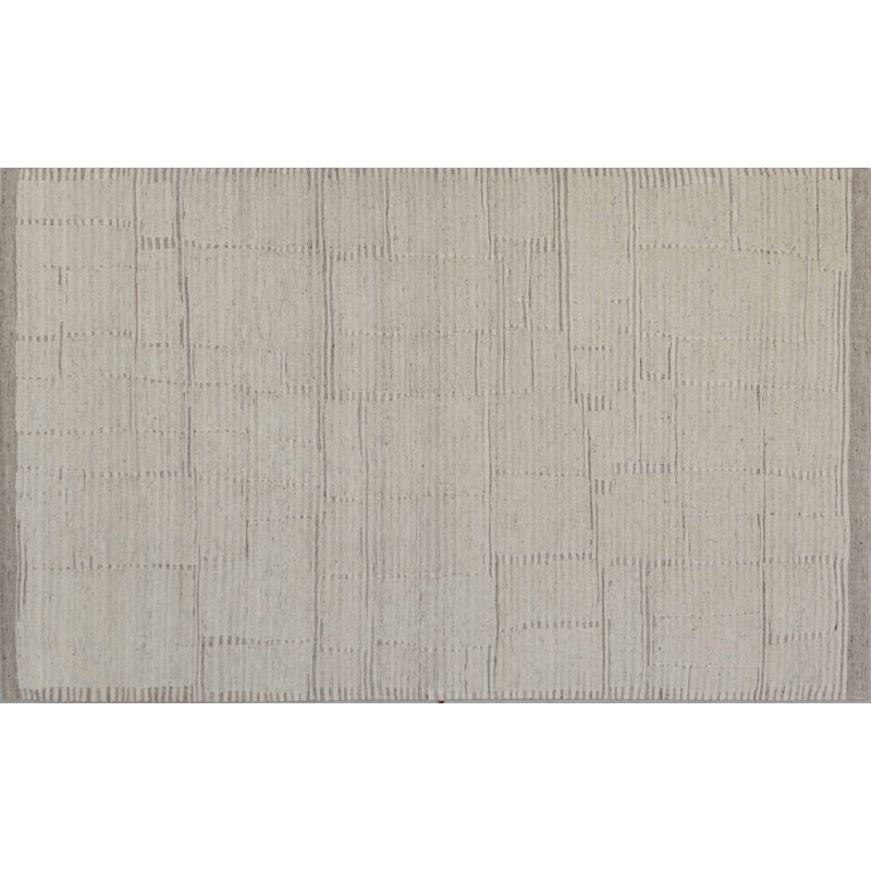 Contemporary, Stuart Street Collection One-of-a-Kind Rectangle 9'3" X 12'1" Hand Knotted Area Rug