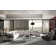 Canapé modulaire réversible de 155 po de largeur et chaise longue