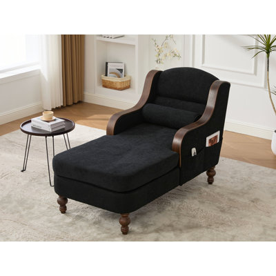 Chaise longue en chenille