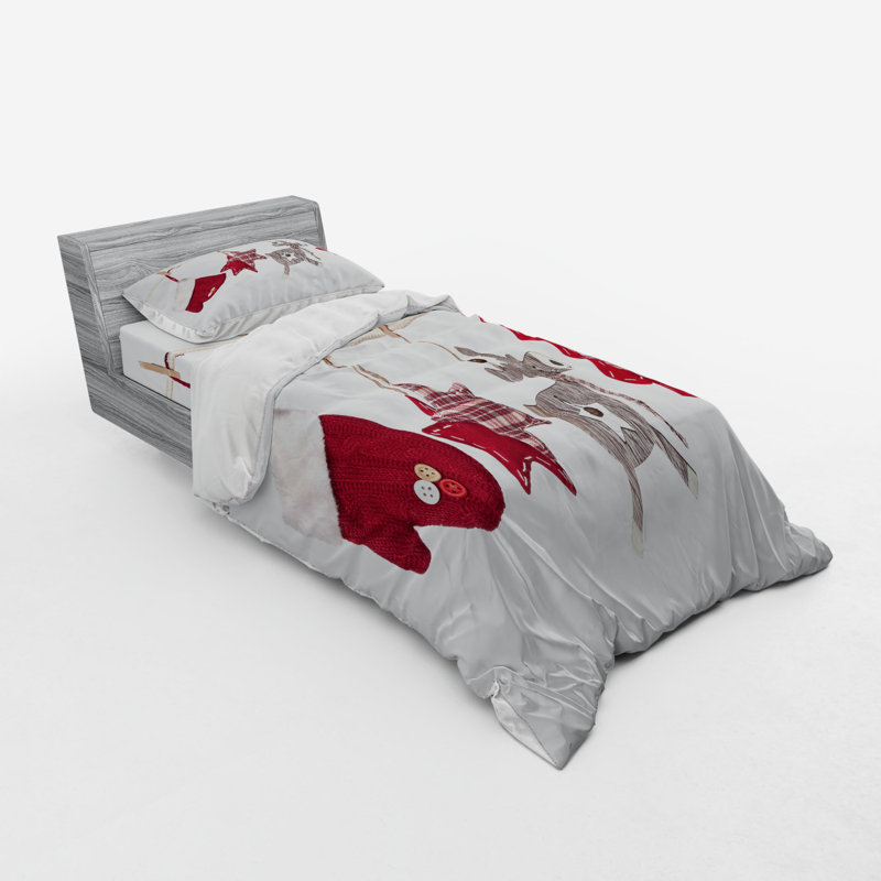 Polyester Duvet Cover, Twin Duvet Cover + 2 Additional Pieces