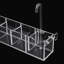 Prabhu 6 Grids Acrylic Aquarium Filter Box Fish Tank External Filter Box (Transparent)