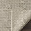 Tapis ivoire / gris en coton tissé à plat à la main Bester-20947105