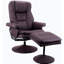 Fauteuil inclinable pivotant en cuir Scratch Cat