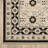 Kuester Traditonal Bordered Floral Beige/ Black Wool Blend Area Rug-132817818