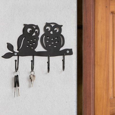 Clapham Wall Owl Organiser with Key Hooks