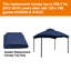 Toit de remplacement pour pavillon de 10 pi X P 12 D Allen Roth Gazebo-123297912