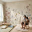 Papier peint botanique rétro-15753693-15753682