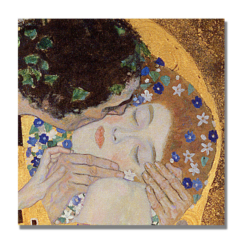Gustav Klimt - reproduction sur toile, H 14 po x l 14 po x P 2 po