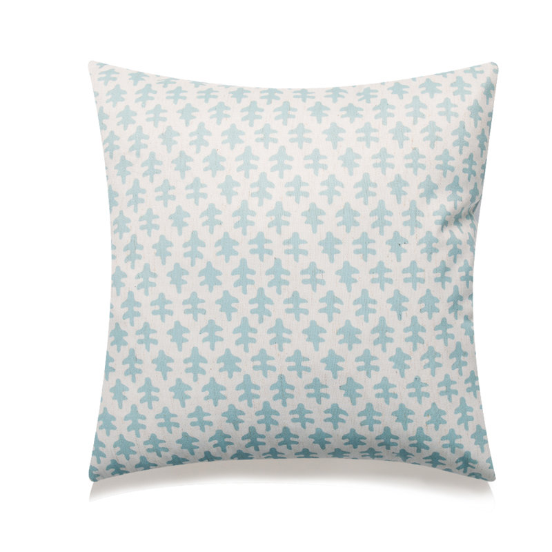 Coussin Michael, Bleu, Polyester/ Bourre en polyester