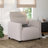 Carolan Power Recliner, Oat