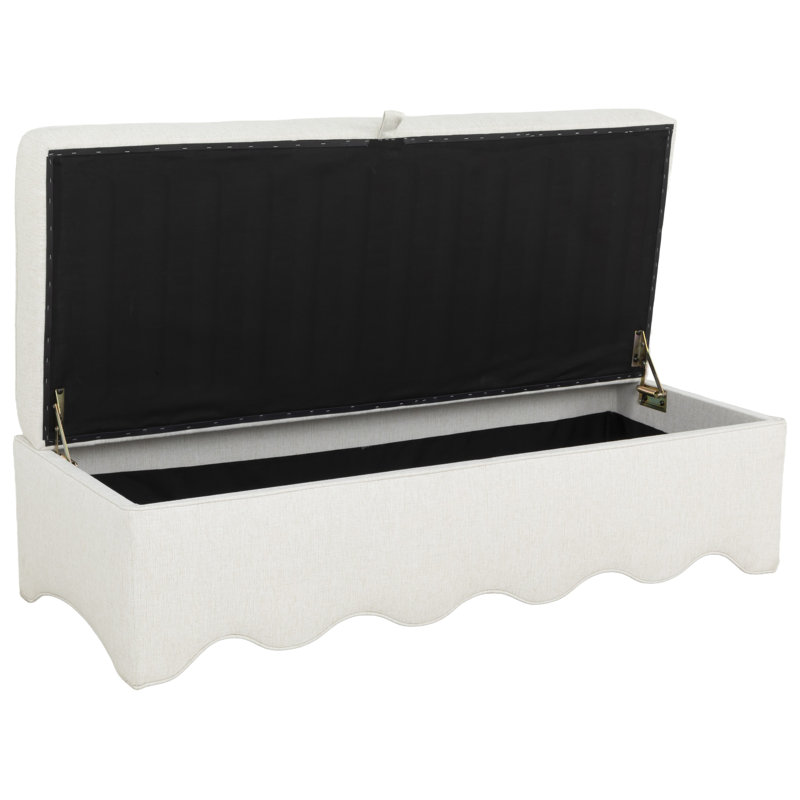 Katy Leather Ottoman, 1111 Brown