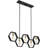 Diara 5 - Light Steel Dimmable Geometric Chandelier