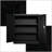 Cabinets | Lockable Metal Storage Cabinet with 2 Doors &amp; Adjustable Shelves | Office/Garage/Warehouse | Black, Metal