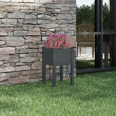 Alasha Wood Planter Box