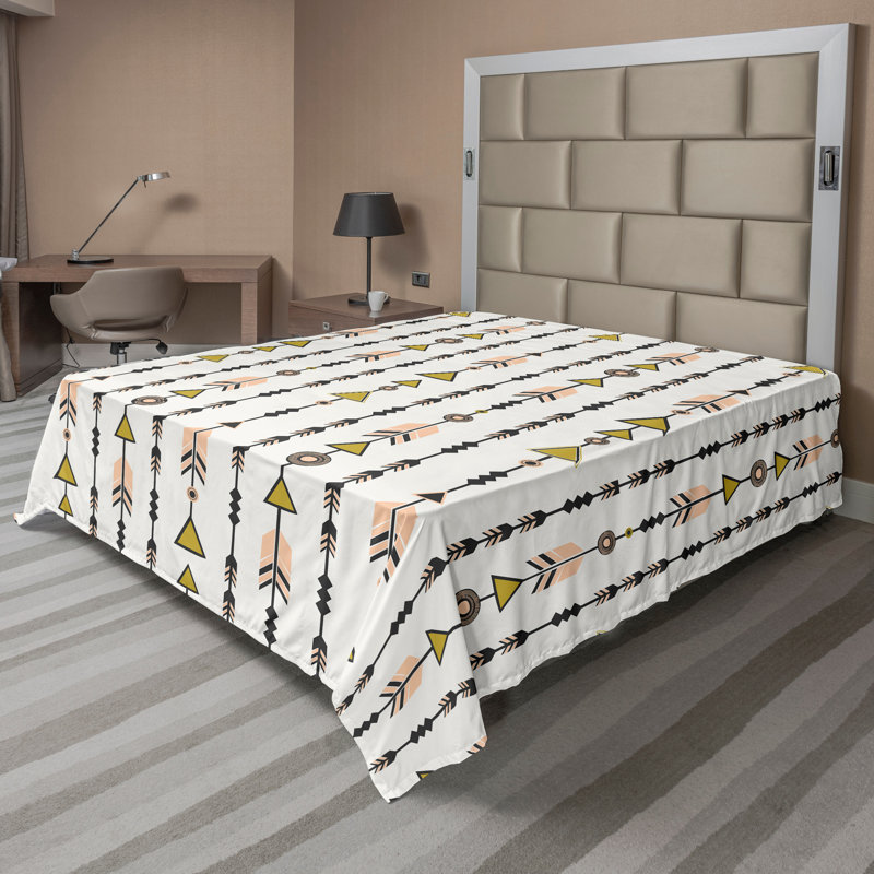 Drap plat Ambesonne, Drap plat pour très grand lit californien