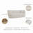 Siri 93'' Modern Linen Weave Upholstered Pine Wood Sofa in Cream-1123135252