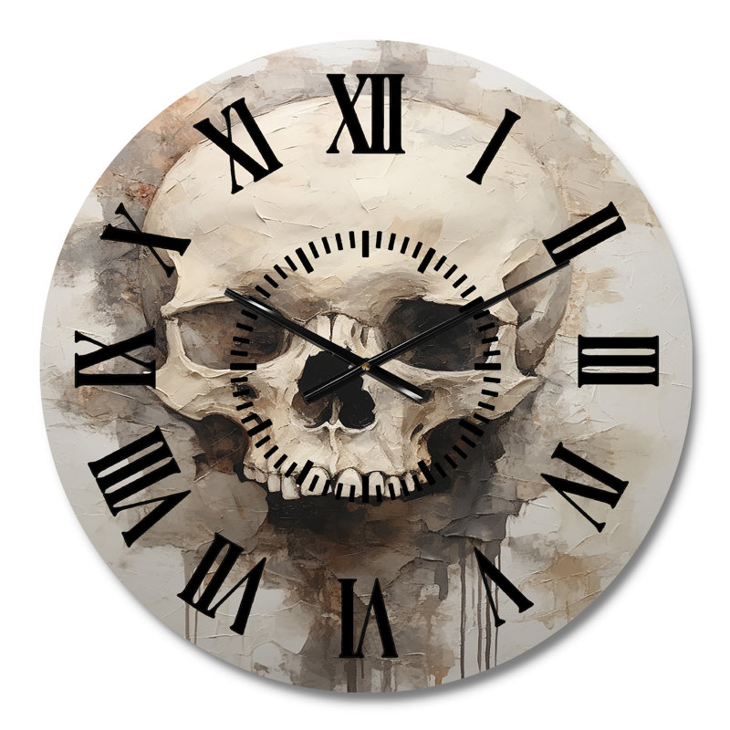 Horloge murale Skeletal Elegance, Médium