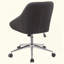 Upholstered Adjustable Home Office Desk Chair-1458562583