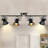37'' 4 -Light Track Kit Track Lighting Fixtures Ceiling Track Light with Dimmable Adjustable Head