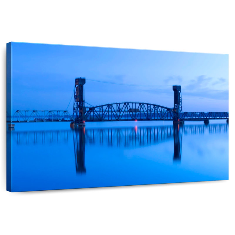 Lilie Decatur Railway Bridge, 20" H x 30" W