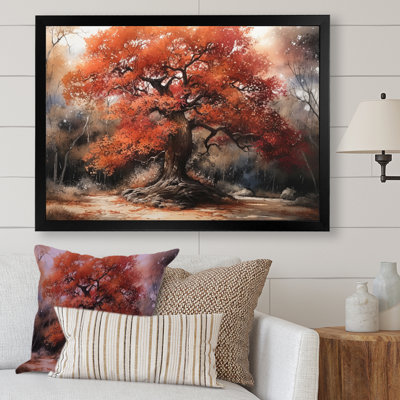 «Cirillo Fall Foliage Tree In The Woods II», reproduction sur toile