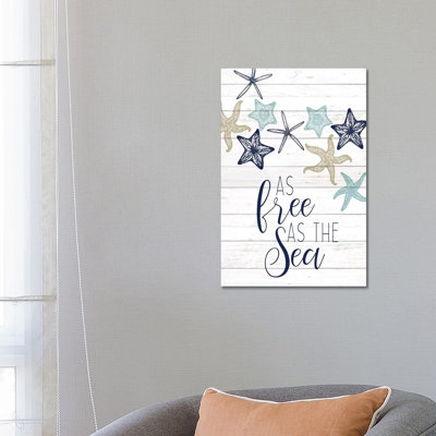 The Sea II by Kimberly Allen - Wrapped Canvas Print