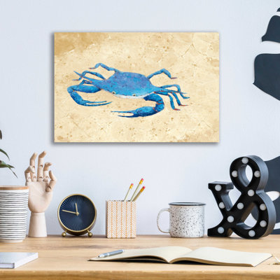 «Blue Crab V Neutral Crop» par Phyllis Adams