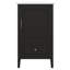 Meuble-lavabo de 20 po avec lavabo, petite armoire de salle de bain avec tablette de porte, meuble-lavabo avec patins réglables